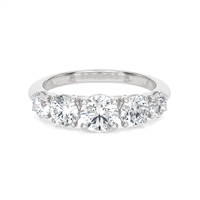 Anello Ama Donna in Oro bianco Diamante Lab Grown AMA-AN-1035-16-1-13-WA